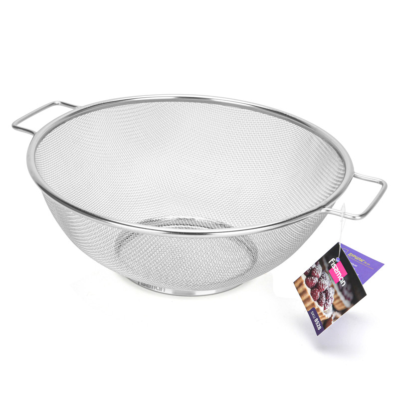 Fissman Mesh Basket 26cm With Two Handles (Steel)