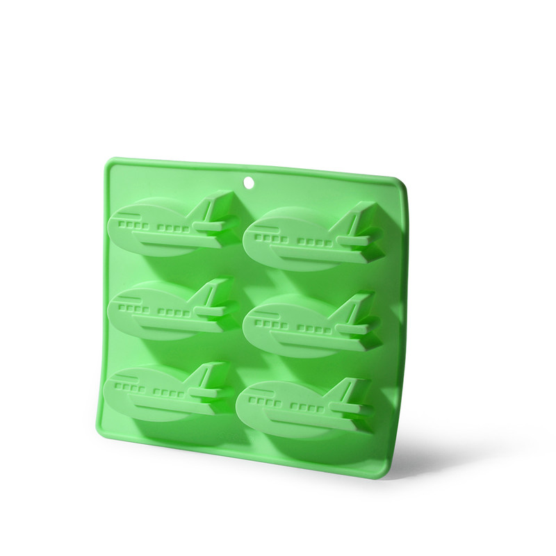 Fissman 6 Cups Cake Mold Plane 22x20x2.5cm (Silicone)