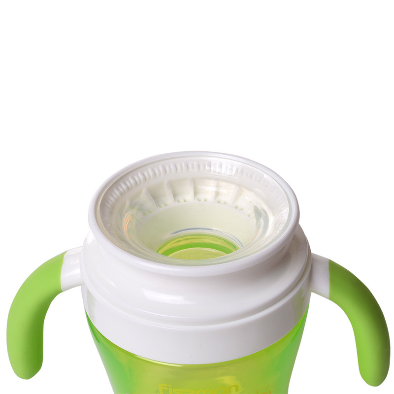 Fissman Training Cup 240ml Green (Plastic)