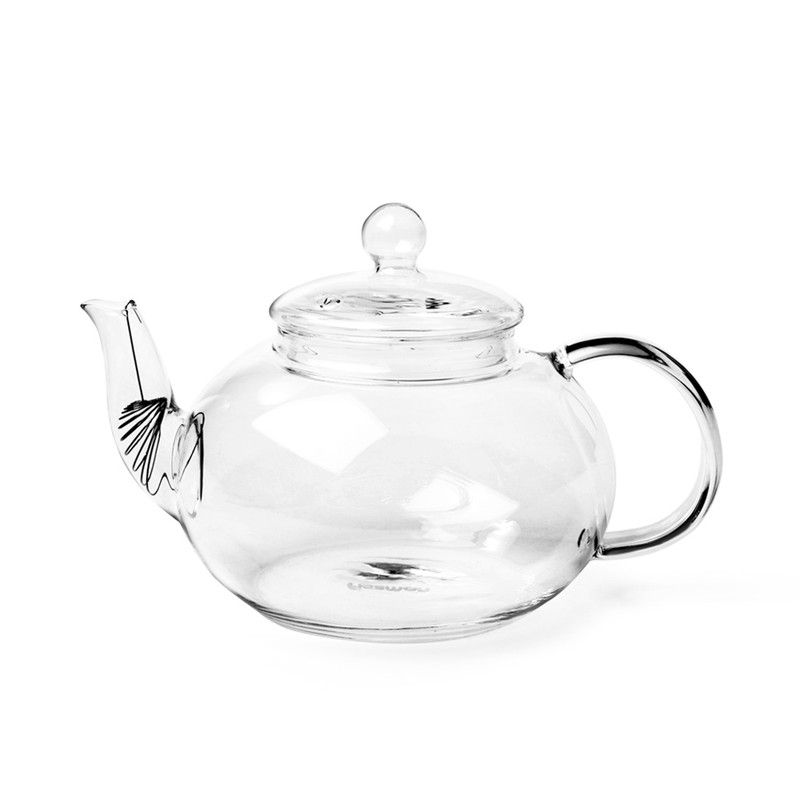 Fissman Tea Pot 800ml With Steel Infuser (Heat Resistant Glass)