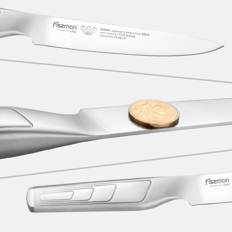 Fissman 5" Utility Knife Nowaki (420j2 Steel)