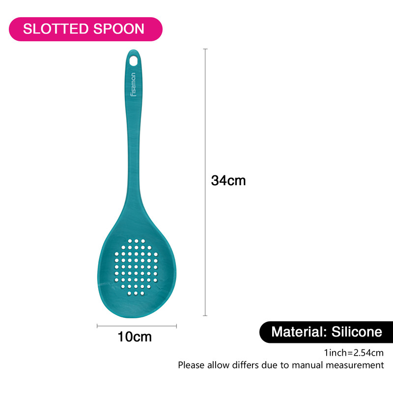 Fissman Slotted Spoon Lucretia 34cm (Nylon + Silicone)