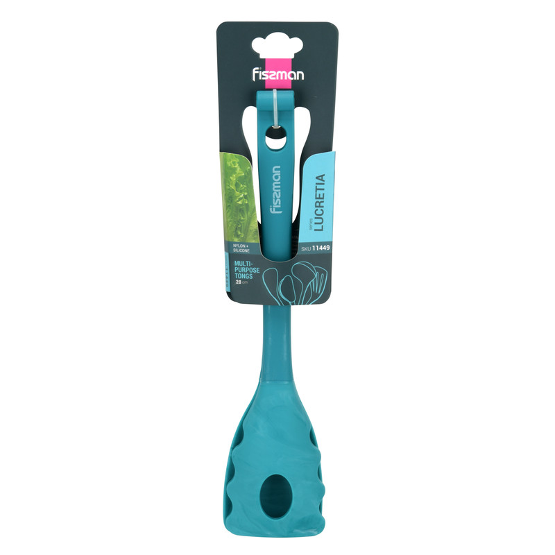 Fissman Multi-Purpose Tongs Lucretia 28cm (Nylon + Silicone)