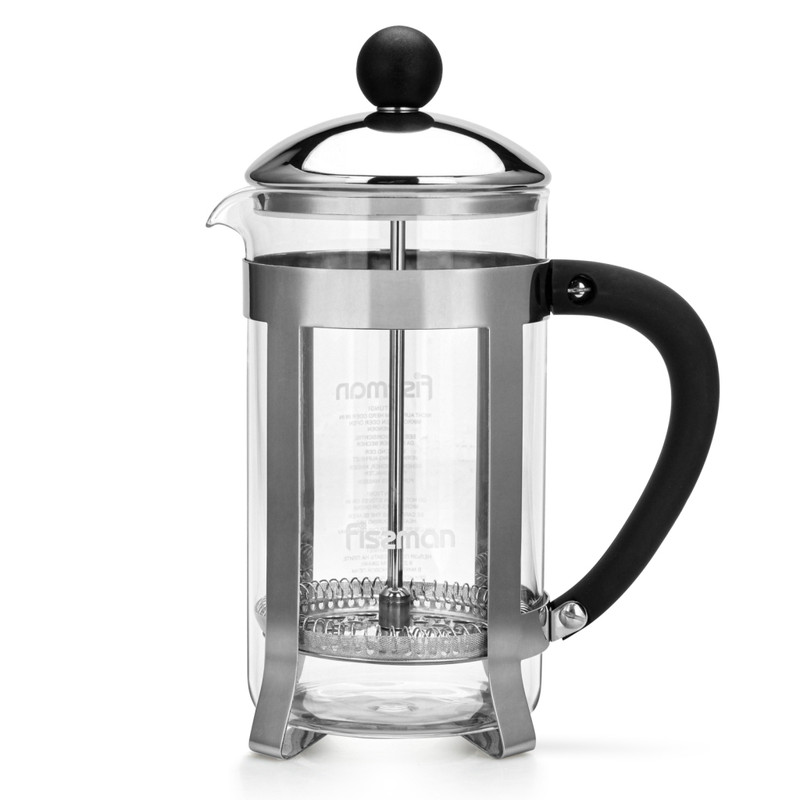 Fissman French Press Coffee Maker Freddo 600ml (Borosilicate Glass)