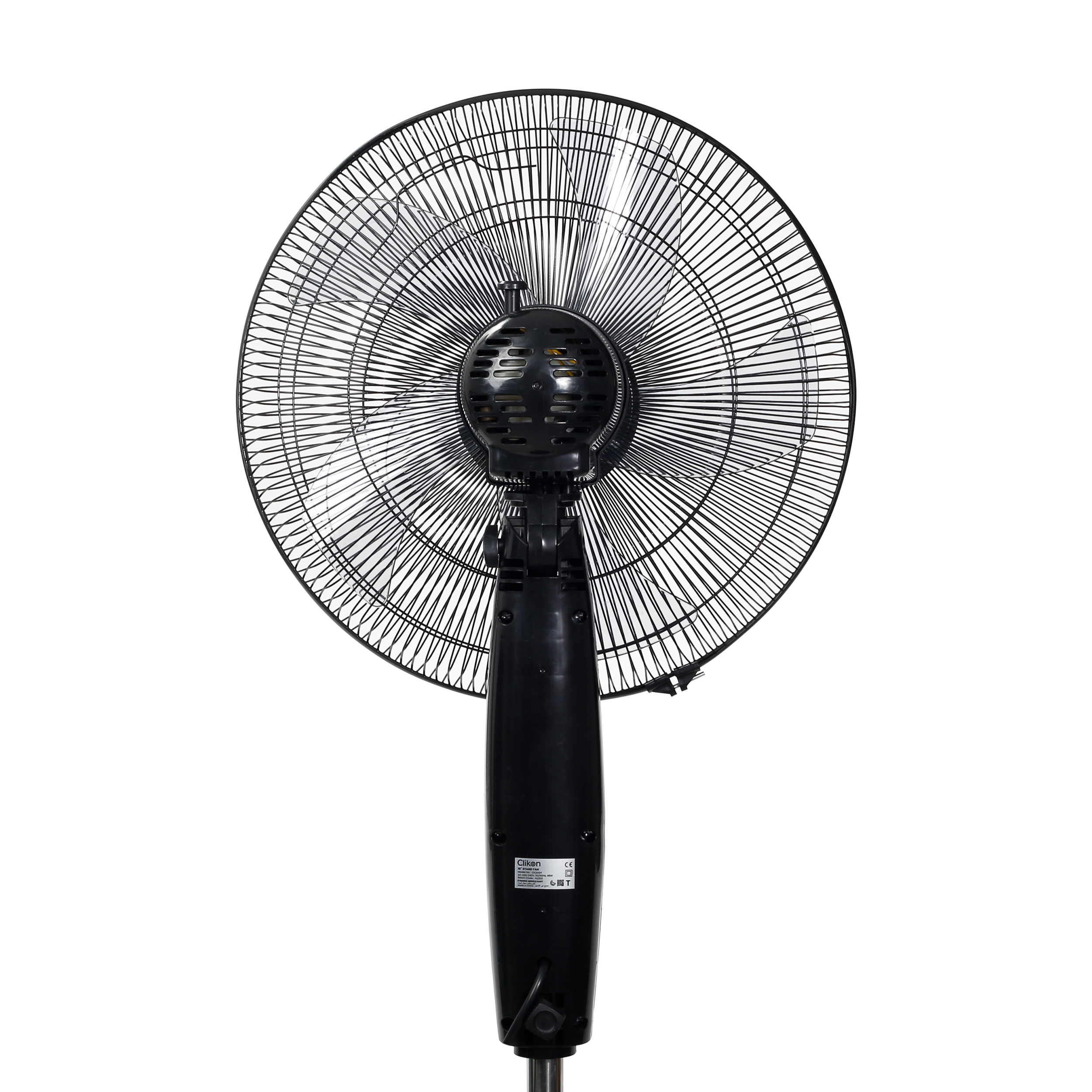 Clikon - 16 inch Electrical Stand Fan with Safety Grill, Swing Function