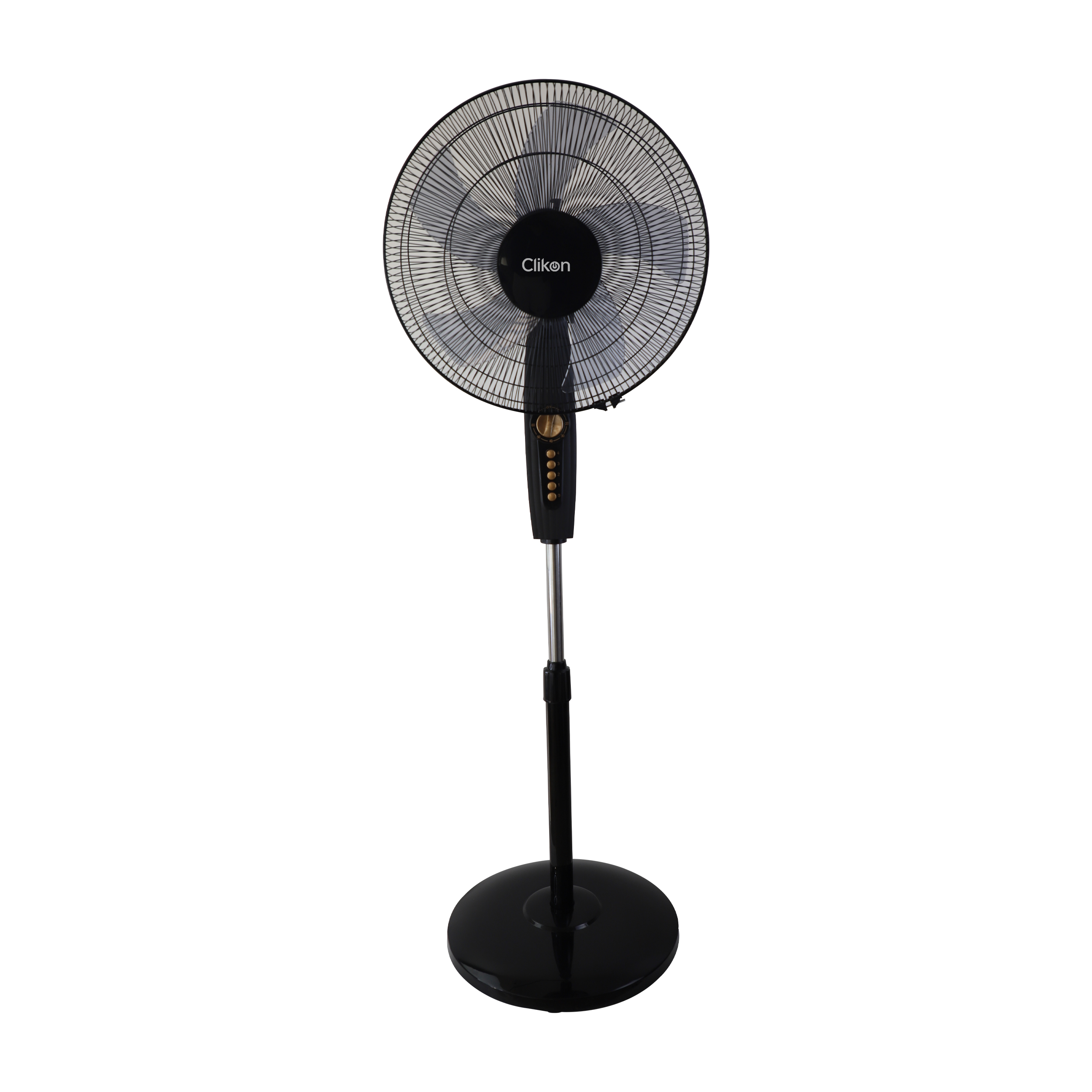 Clikon - 16 inch Electrical Stand Fan with Safety Grill, Swing Function