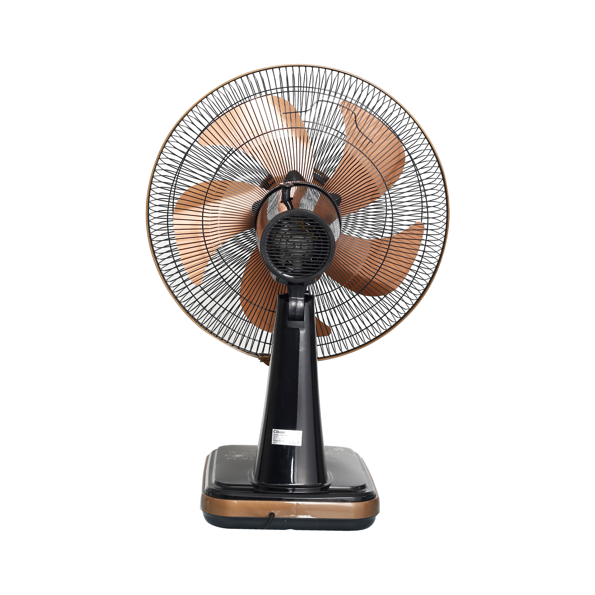 Clikon 16 Inch Table Fan with Strong Safety Grill, Swing Function, 3 Speed