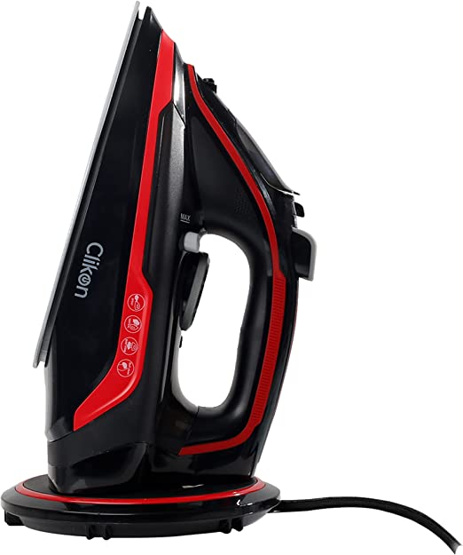 Clikon Premium Cordless Steam Iron with Easy Glide Ceramic Plate