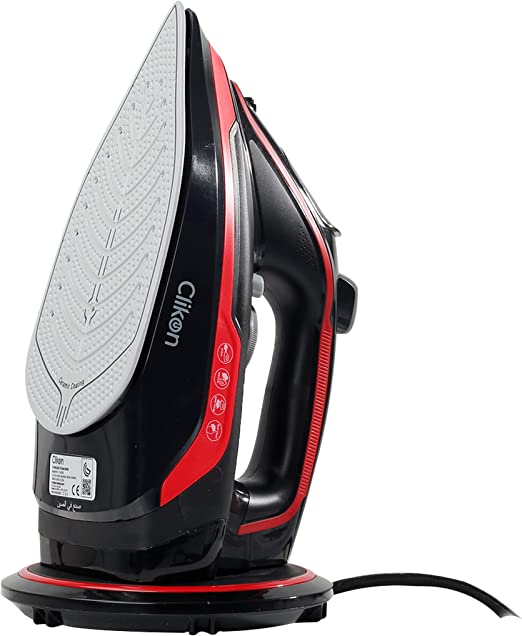 Clikon Premium Cordless Steam Iron with Easy Glide Ceramic Plate