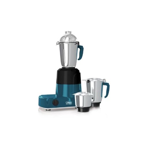 Clikon 3 in 1 Mixer Grinder with Stainless Steel Jars, Razor-sharp Blades