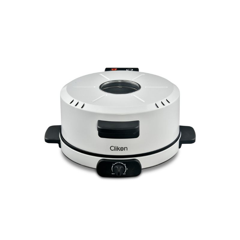 Clikon - Arabic Bread/Roti Maker, Supports Pizza & Pancake, 30mm Cooking Plate