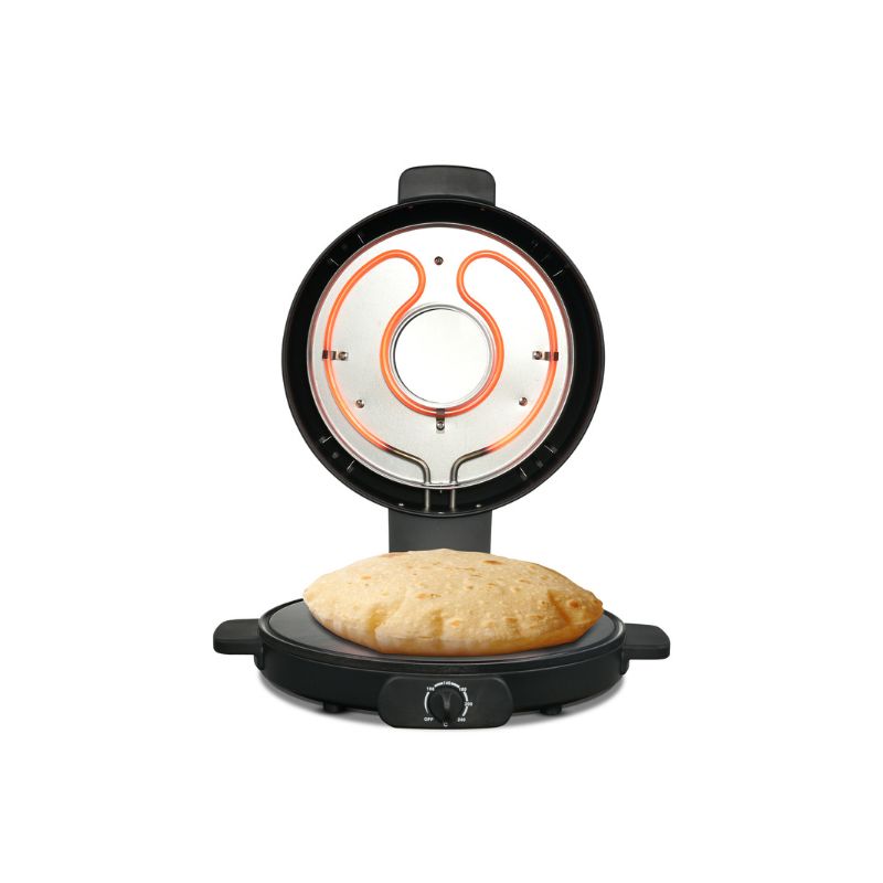 Clikon - Arabic Bread/Roti Maker, Supports Pizza & Pancake, 30mm Cooking Plate