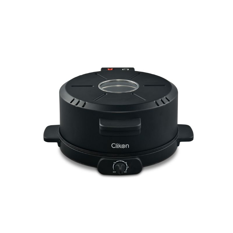 Clikon - Arabic Bread/Roti Maker, Supports Pizza & Pancake, 30mm Cooking Plate