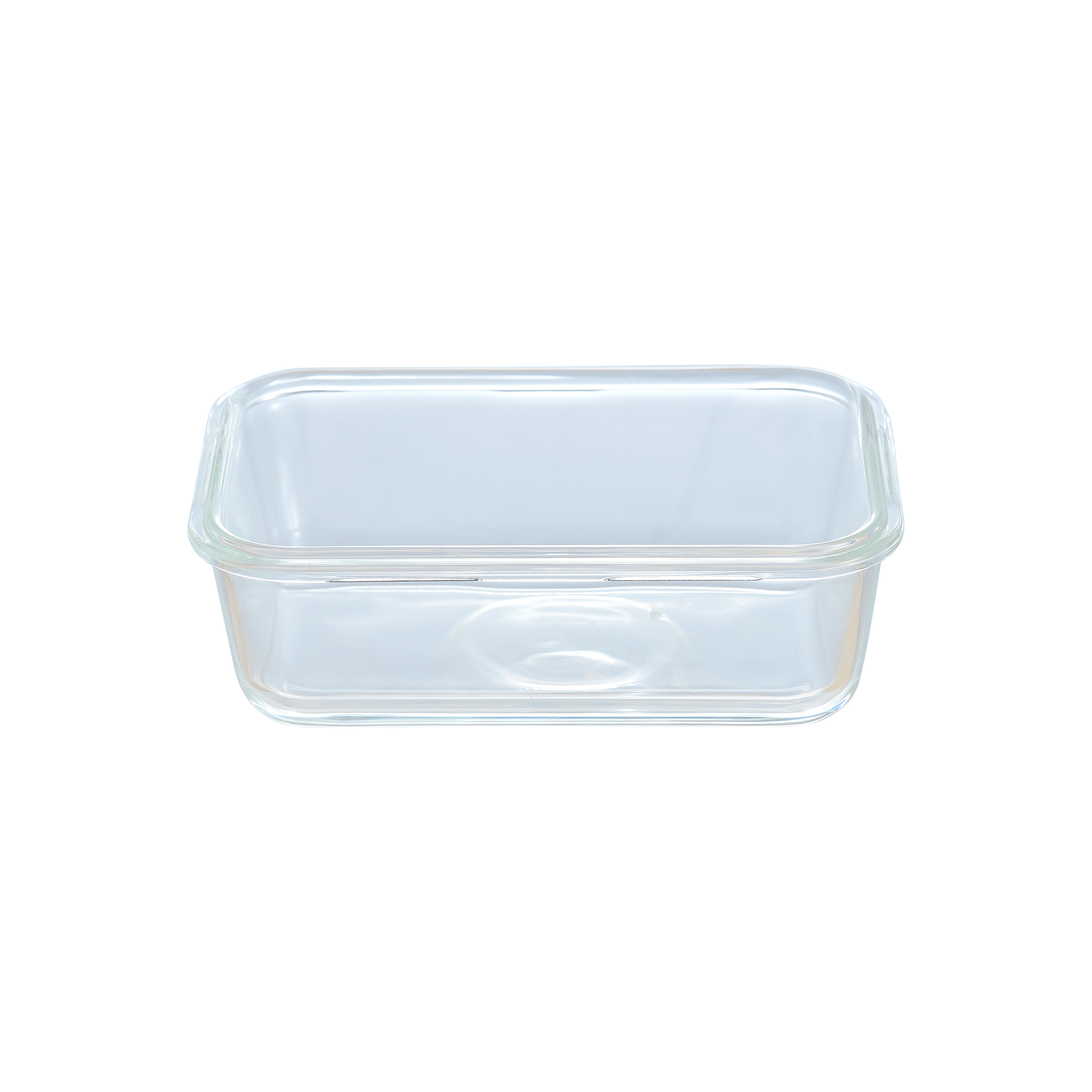 Glass Food Container Airtight Lid Lunch Box Rectangle Food Storage Box 840 ML
