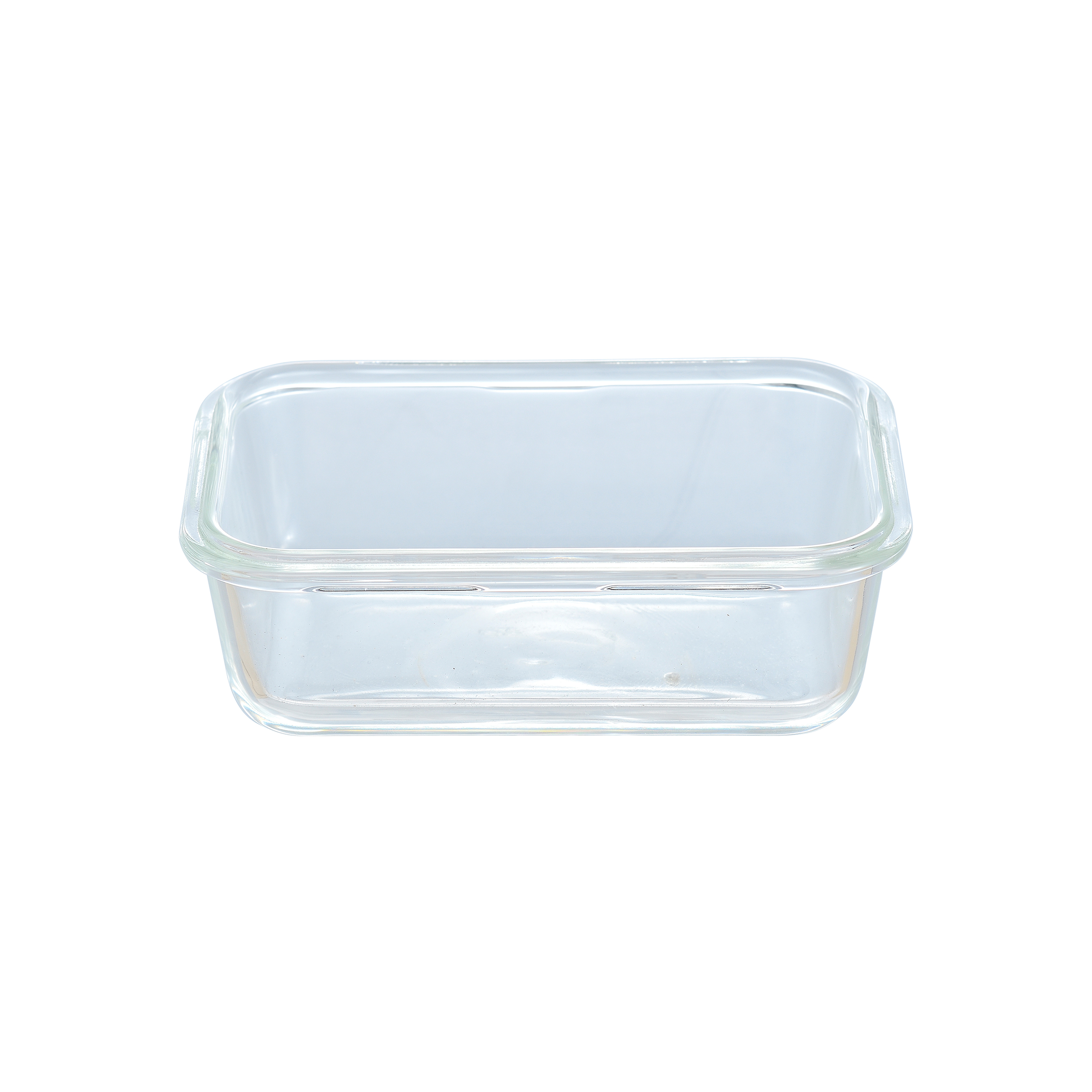 Glass Food Container Airtight Lid Lunch Box Rectangle Food Storage Box 570 ML