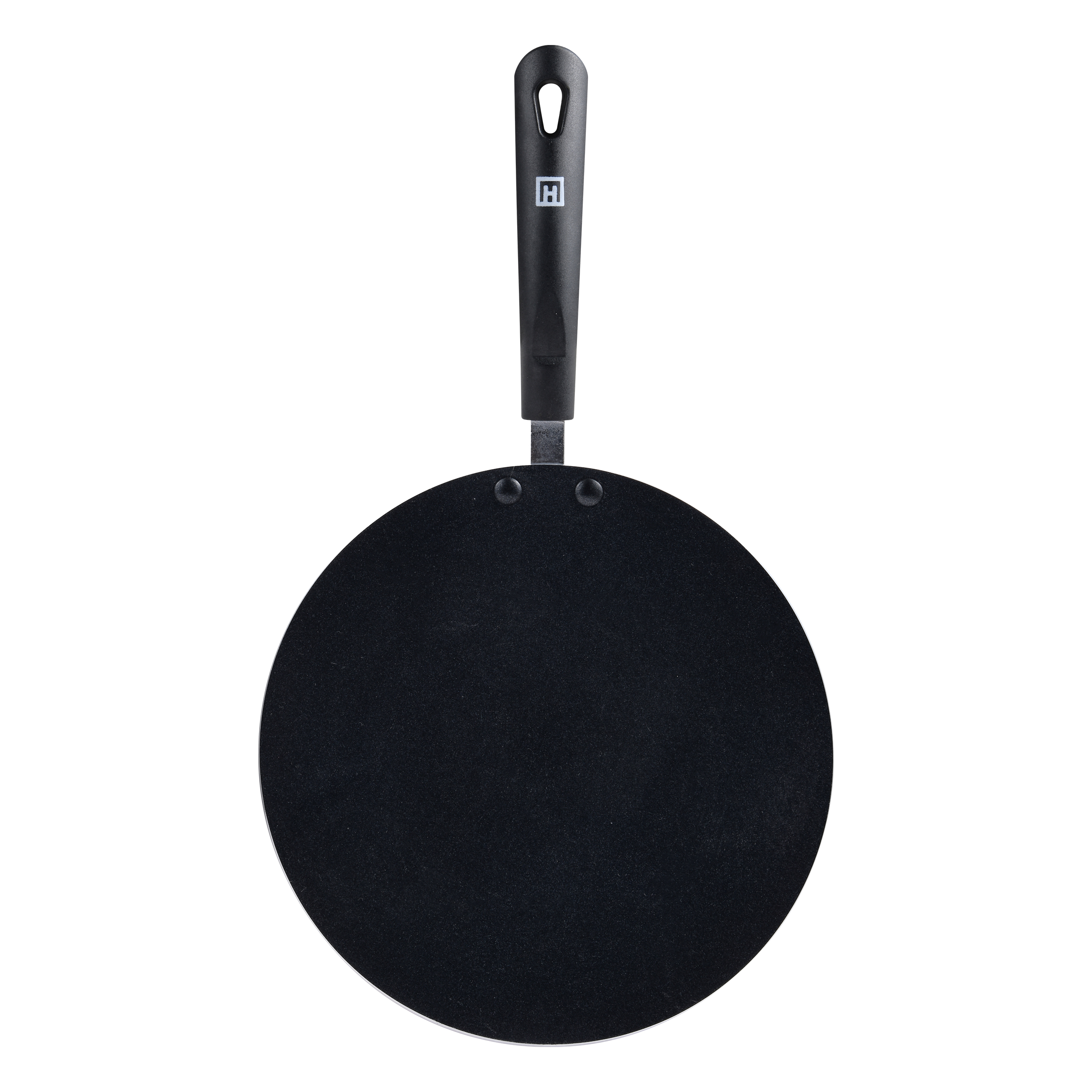 Convave Tawa Press Aluminium 25 Cm Non Stick Coating Ergonomic Handle Black/Red