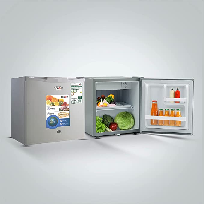 Clikon – 48 Liter Mini Refrigerator / Fridge, Single Door, Grey - CK6002