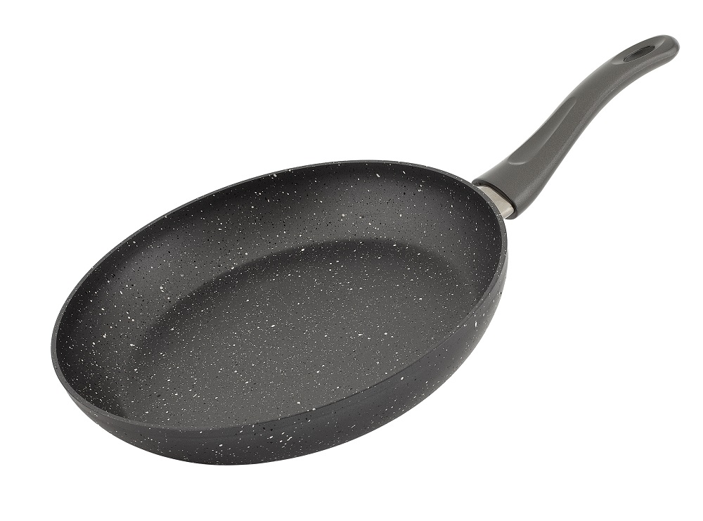 Quantum Series 7 Pcs Granite Cookware Set Black Color