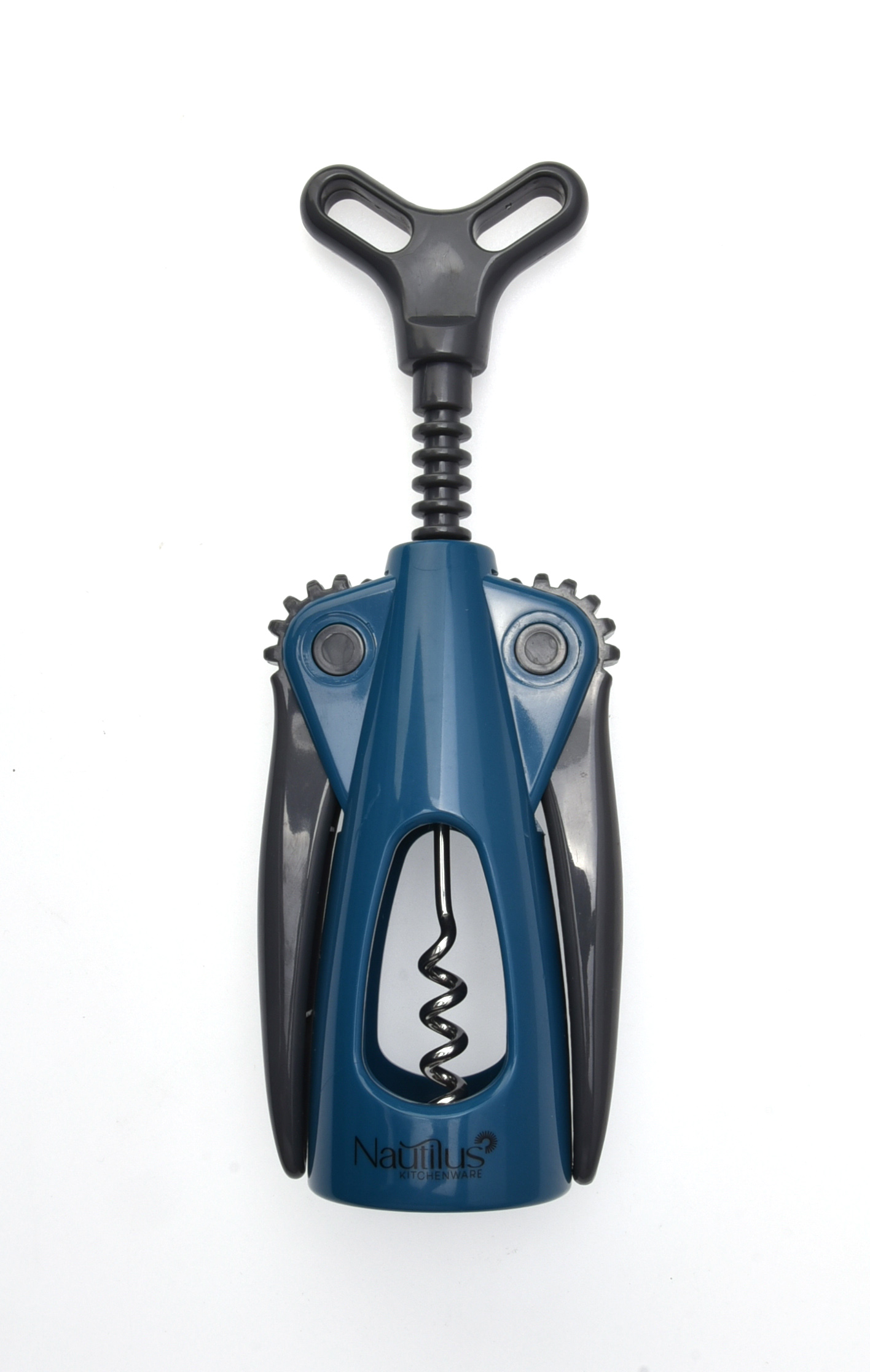Corkscrew Wine Opener Blue/Grey Color 19.5X6.5X4.8 Cm