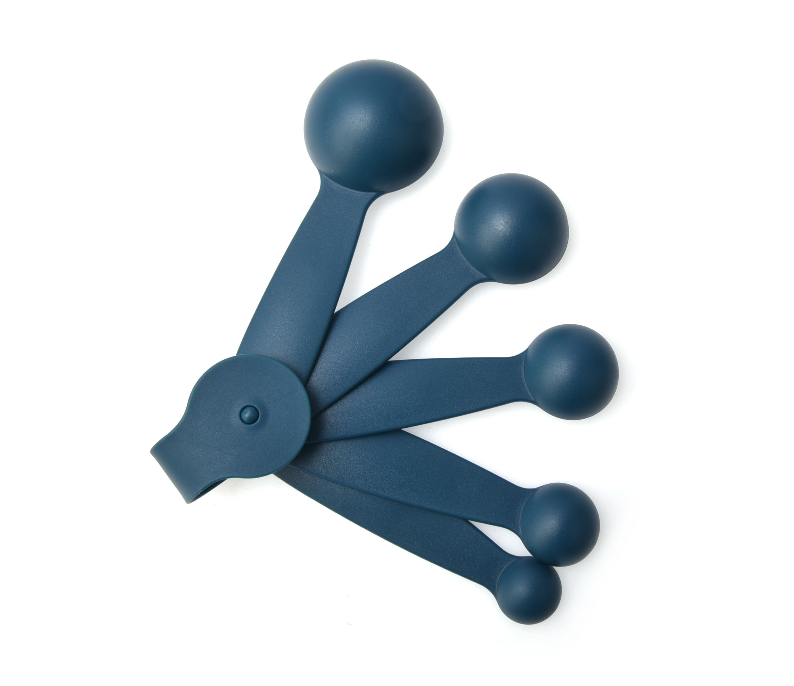 5pcs Measuring Spoon Set Blue Color 13X4.3X3 Cm