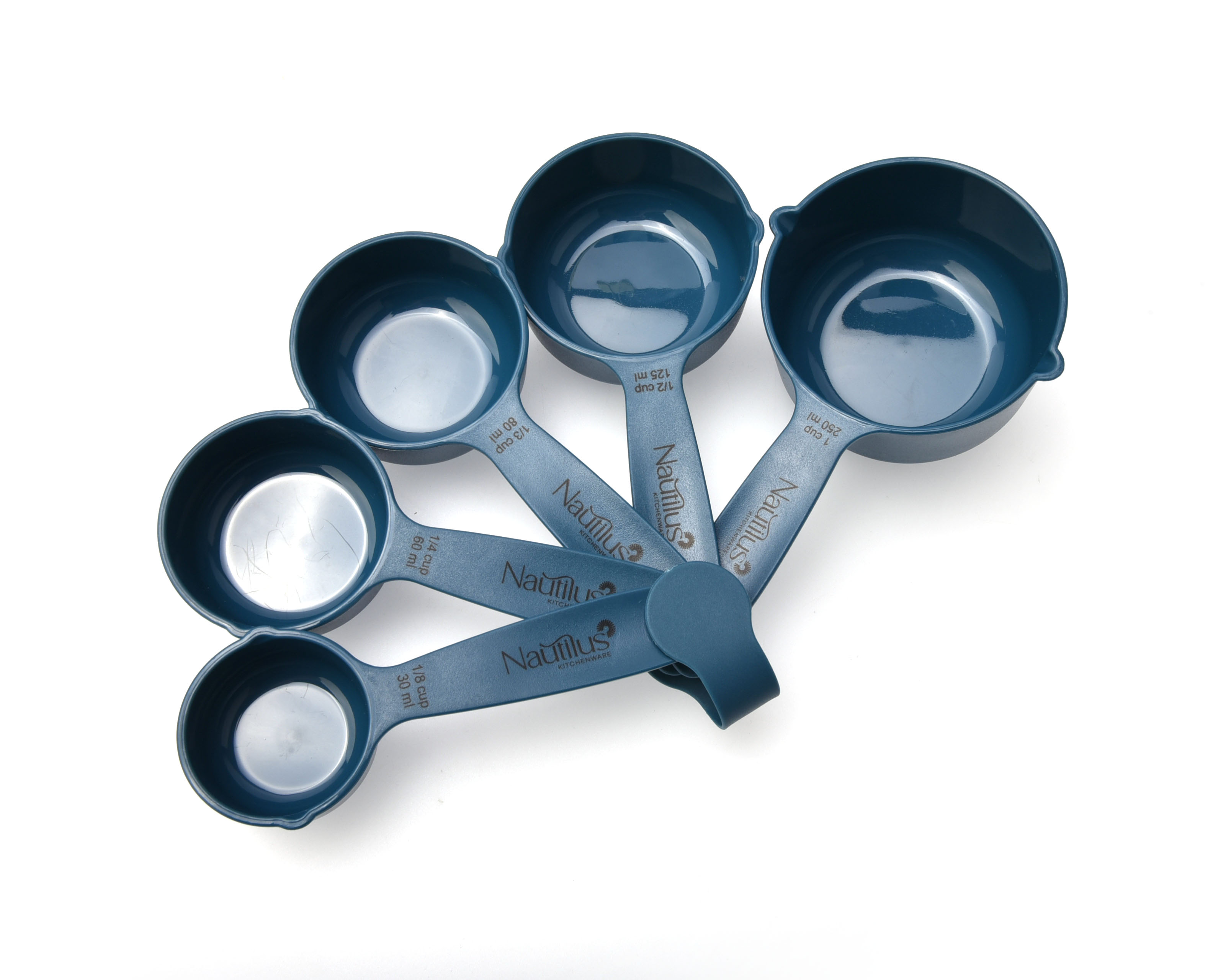 5pcs Measuring Cup Set Blue Color 17.7X9.9X6.4 Cm