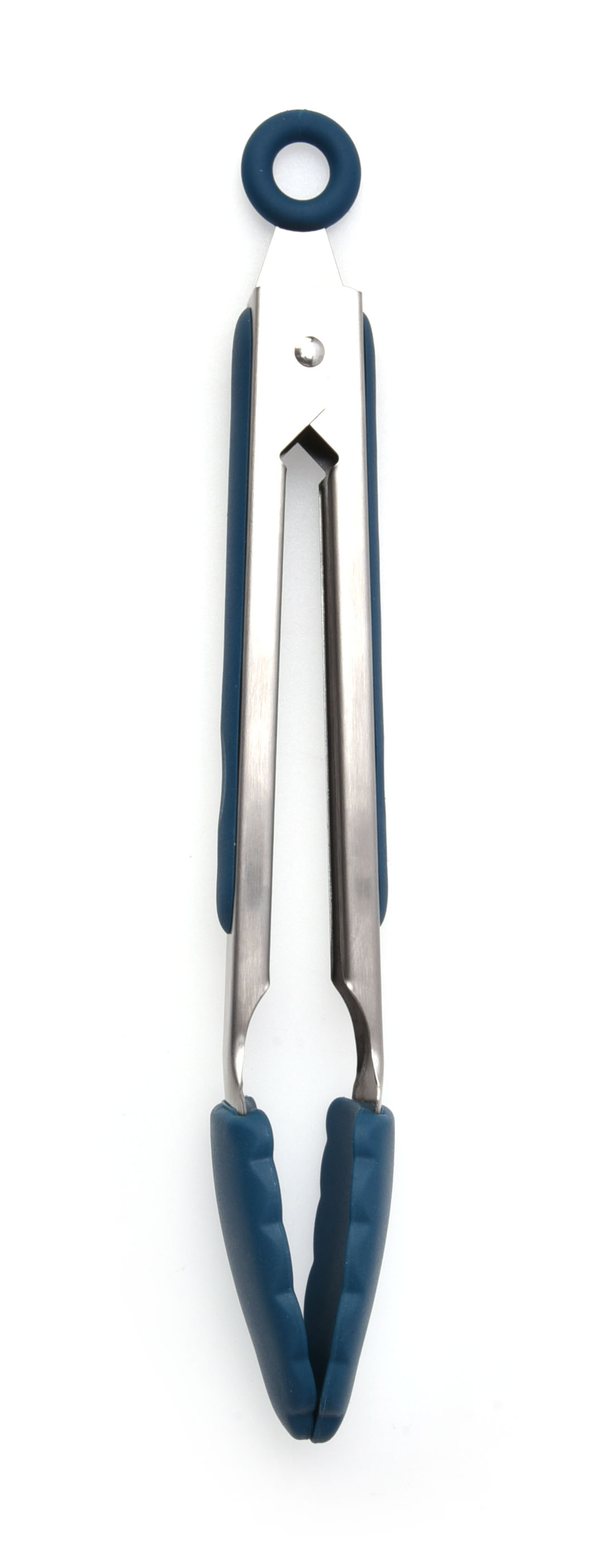 9'' Silicone Baking Tongs Blue Color 26.5X3.3X3.7 Cm