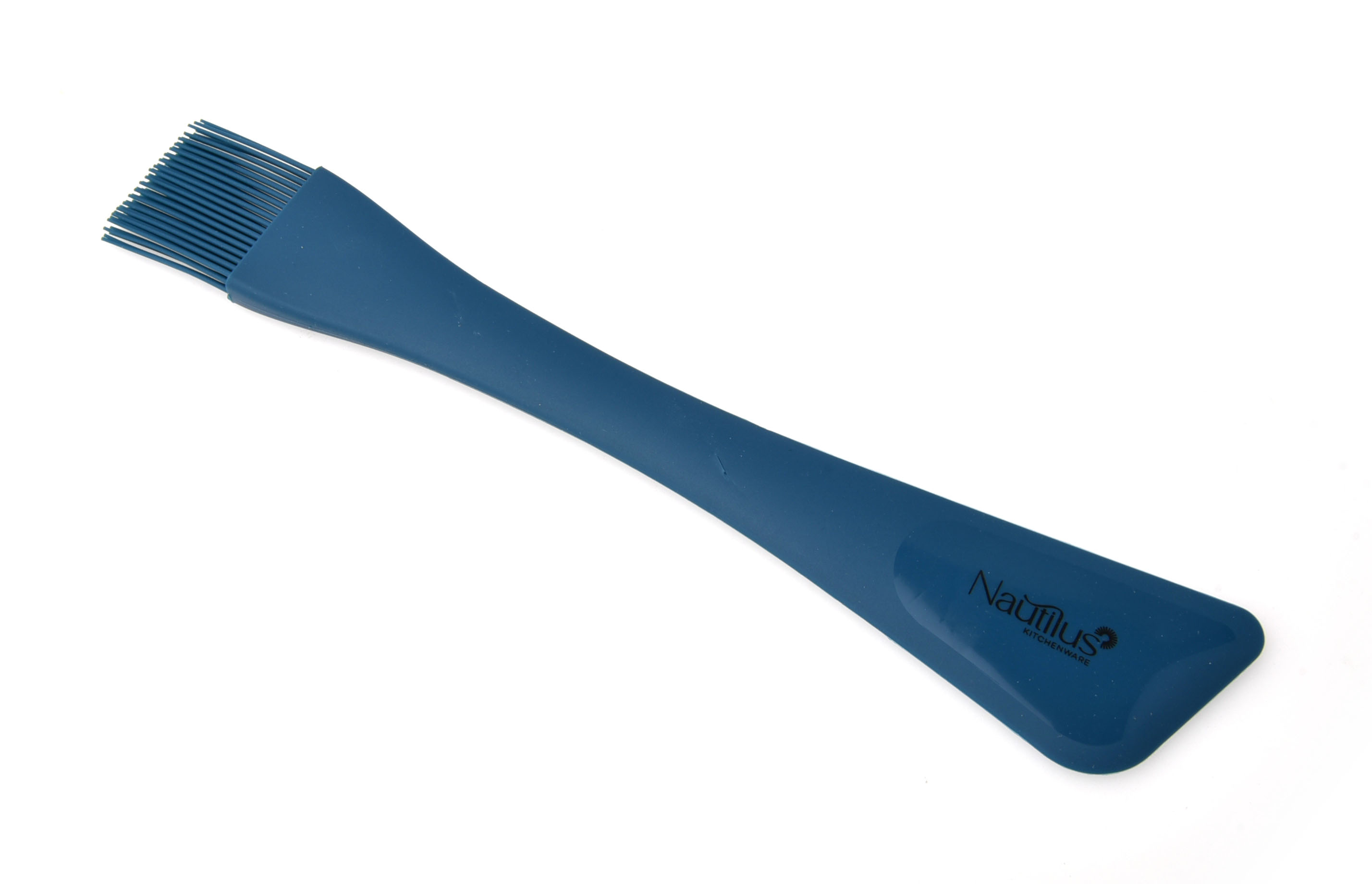 2 In 1Silicone Spatula&Brush Blue Color 26.3X4.7X1 Cm