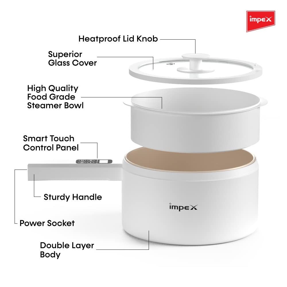 Impex Electric fry pan (Magic Pan WS18) | Multi purpose Electric Cooking Pan
