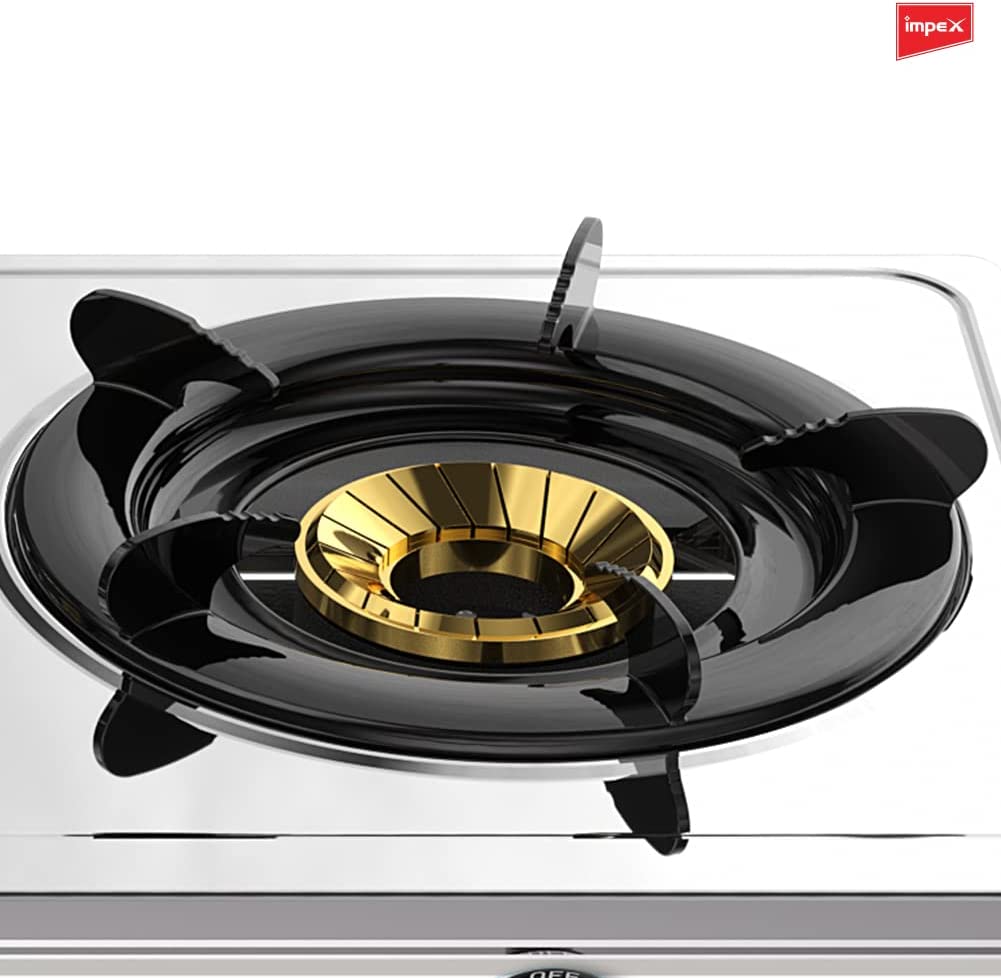 Impex IGS 125 3 Burner Stainless Steel Gas Stove