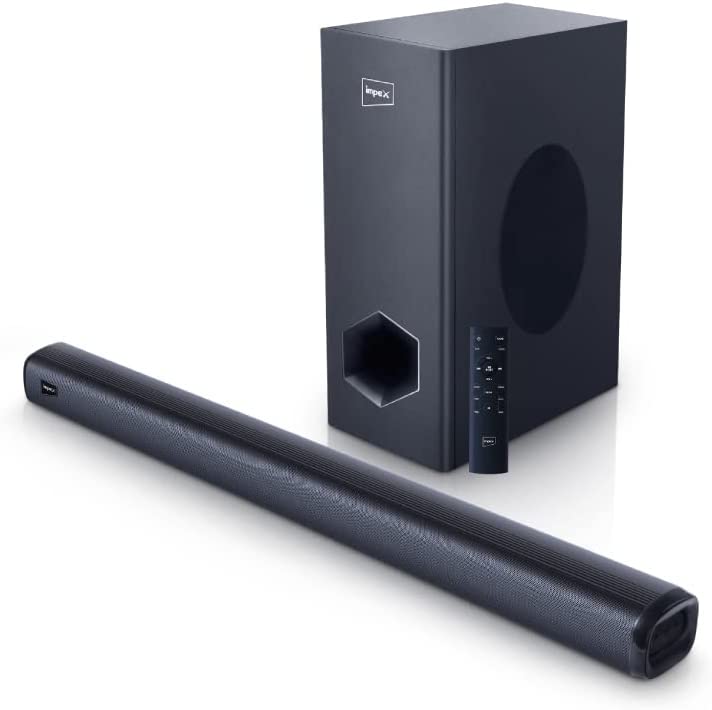 Impex SB 6000 2.1 Wireless Subwoofer Soundbar BeatBeam