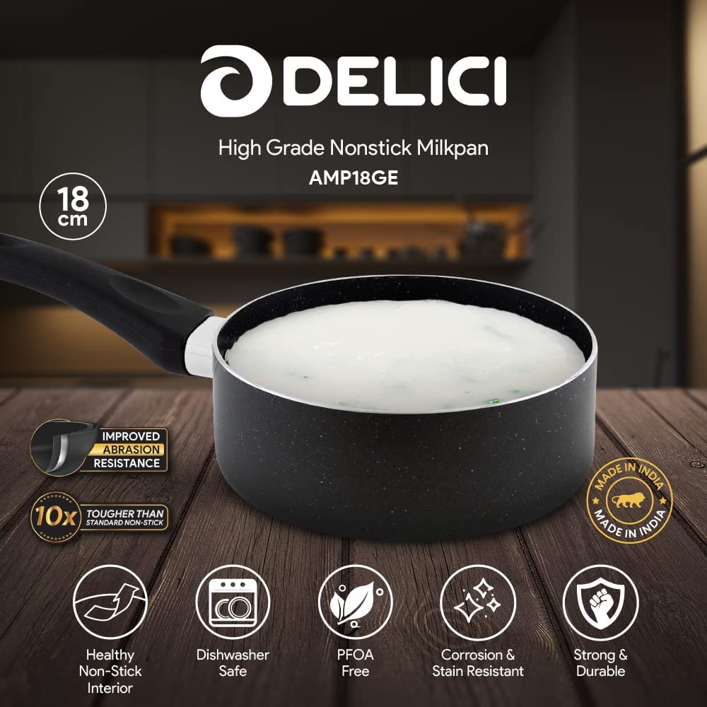DELICI AMP16GE NONSTICK MILK PAN 16CM