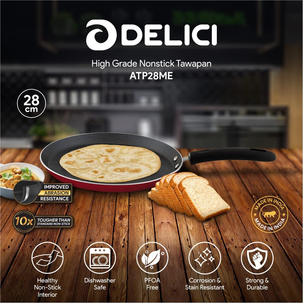  DELICI ATP26ME NONSTICK TAWA PAN 26CM