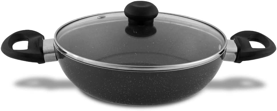 DELICI AKP24GE NONSTICK KADAI PAN 24CM