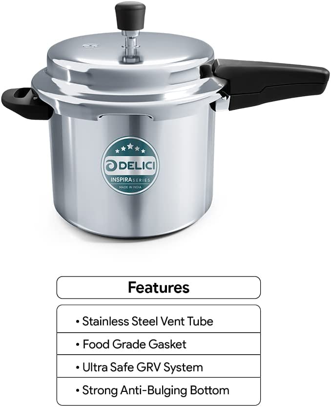  DELICI APC3E ALUMINIUM PRESSURE COOKER 3 LITRE