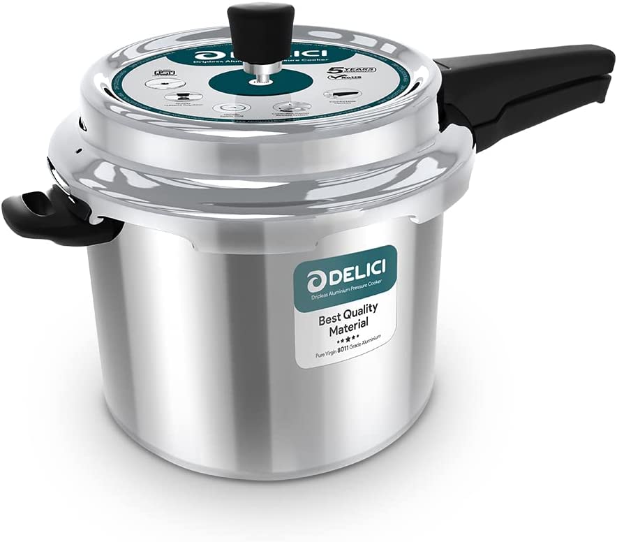  DELICI ADPC5E DRIPLESS ALUMINIUM PRESSURE COOKER