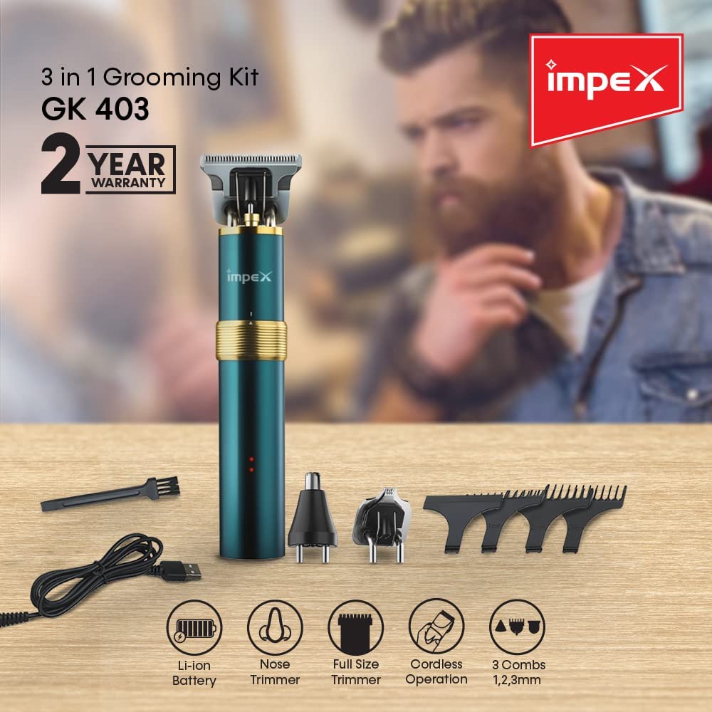 Impex GK 403 , 3 in 1 Grooming Kit