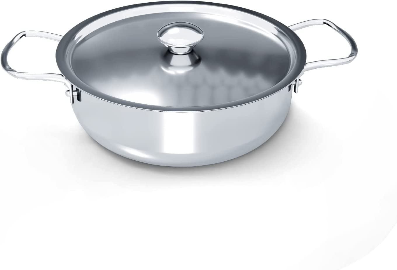 DELICI DKP 22W SS KADAI PAN 22CM