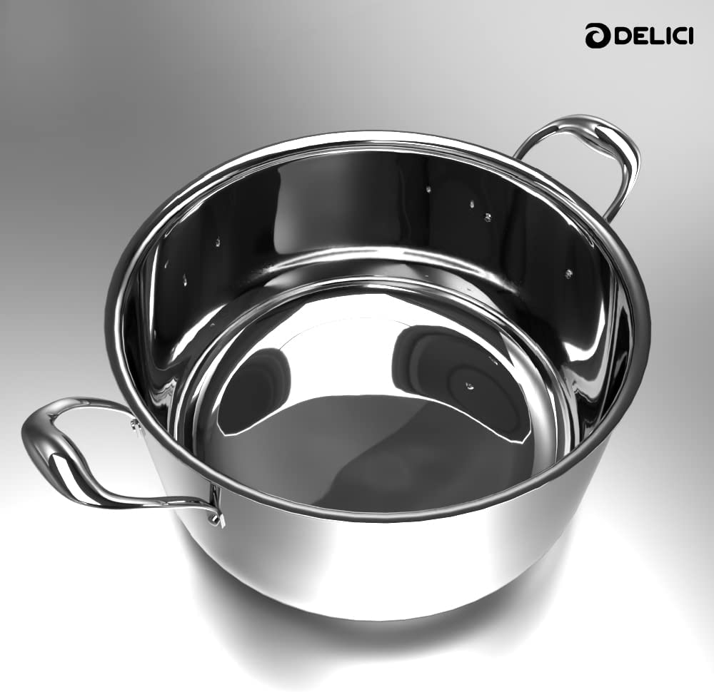 DELICI DTSP32 SS TRIPLY SAUCE PAN