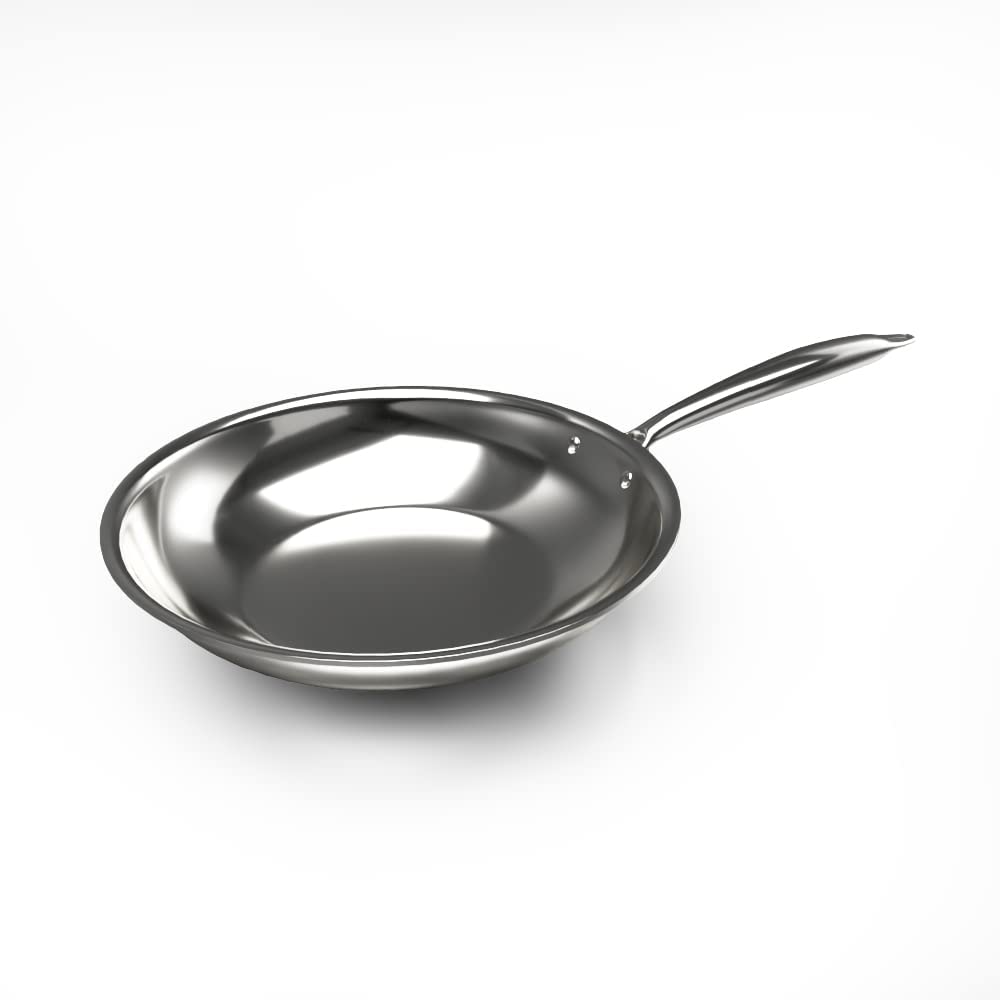 DELICI DTFP24 SS TRIPLY FRY PAN