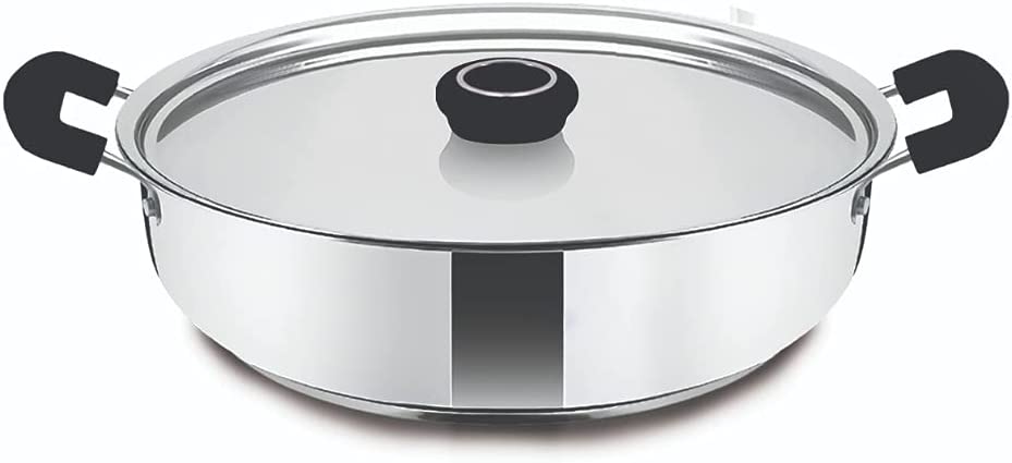 DELICI DKP 22B SS KADAI PAN 22CM