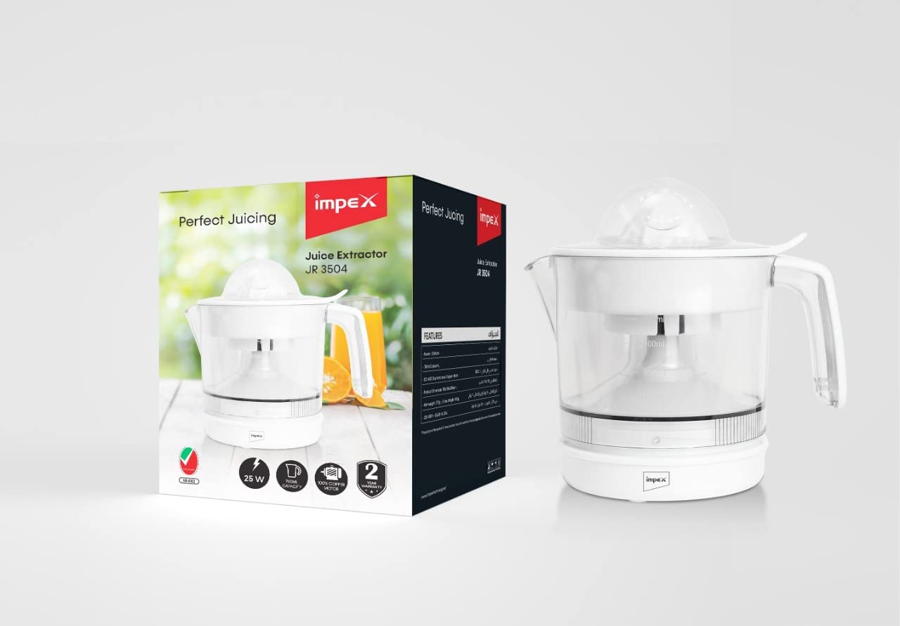 Impex JR 3504 25 Watts 750 ml 2 Speed Juice Extractor