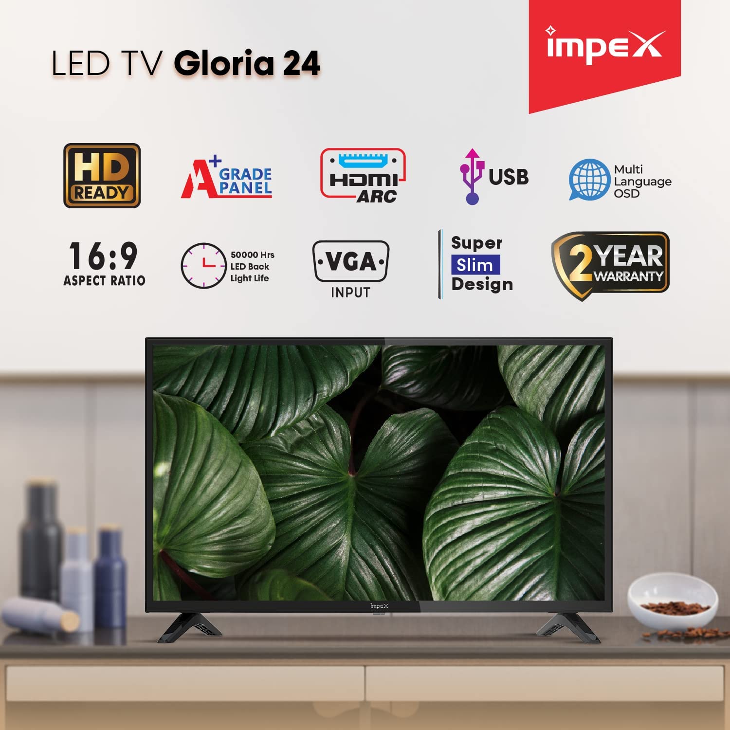 Impex Gloria 24 , 24" HD LED TV