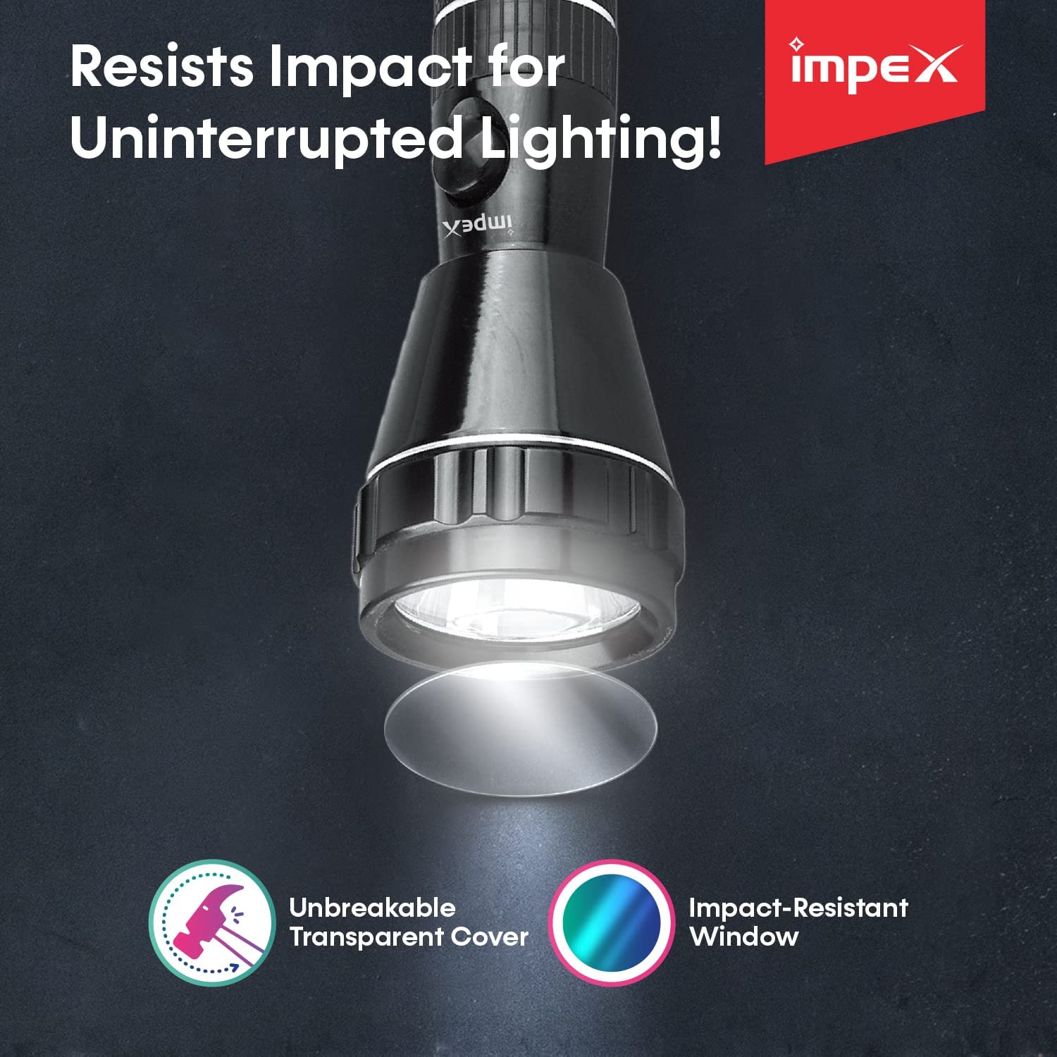 IMPEX LUMIN C2 2SC RECHARGEABLE LED FLASH LIGHT