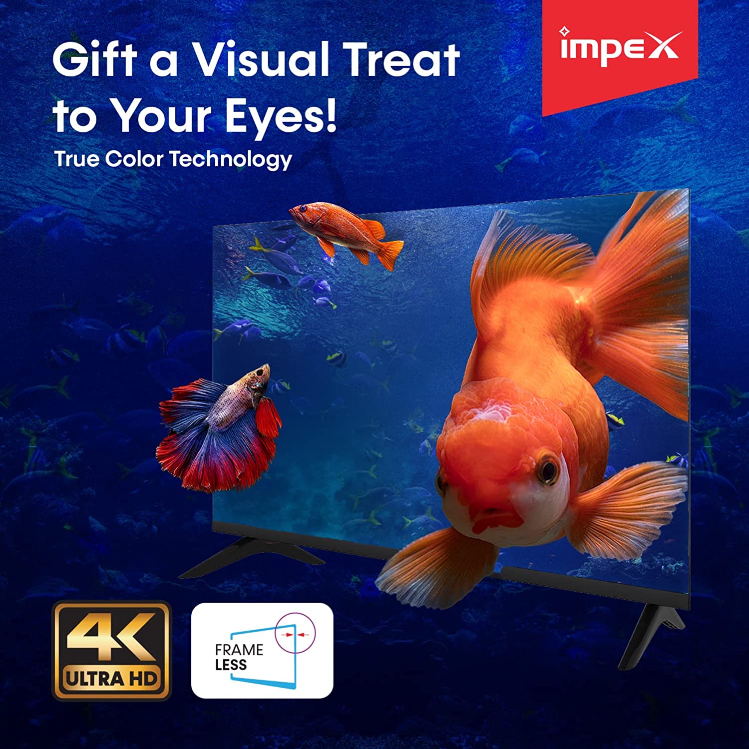 Impex Gloria 50 Smart 50" 4K UHD Smart TV