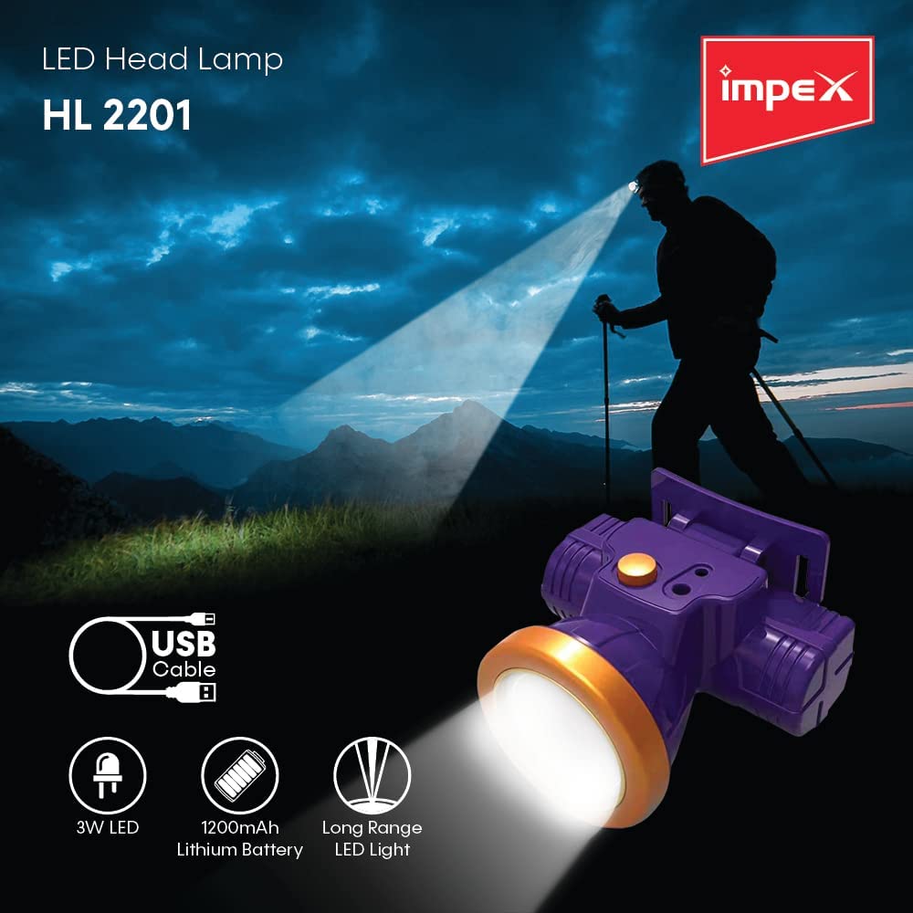 IMPEX HL 2202 LED HEAD LAMP