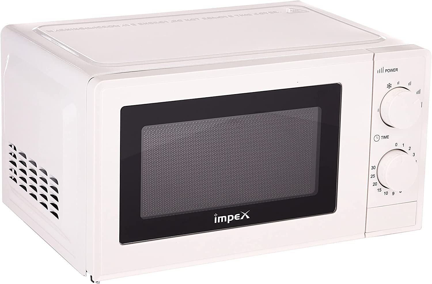 Impex MO 8101 20L Digital Mircrowave Oven with Clock Cooking End Signal Child
