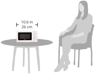 Impex MO 8101 20L Digital Mircrowave Oven with Clock Cooking End Signal Child