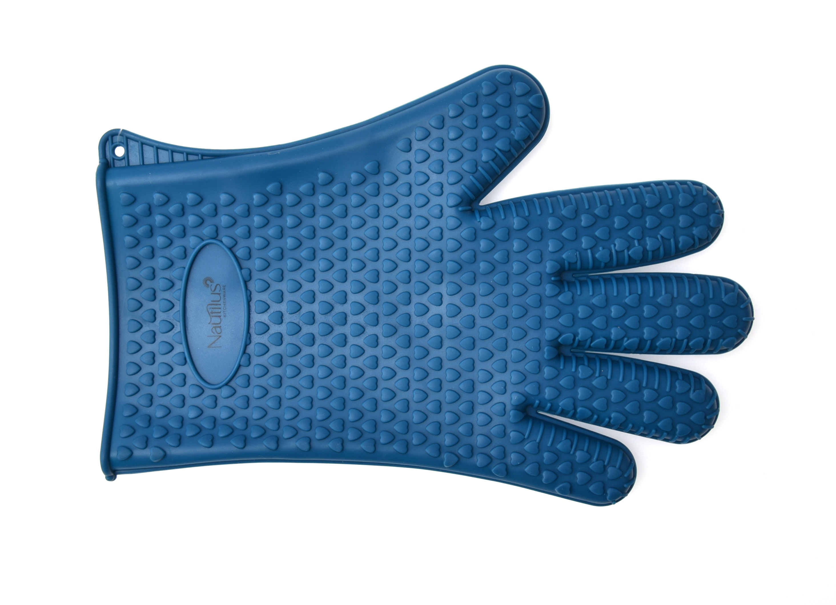 Silicone Glove Blue Color 26.8X17.5X1.8 Cm