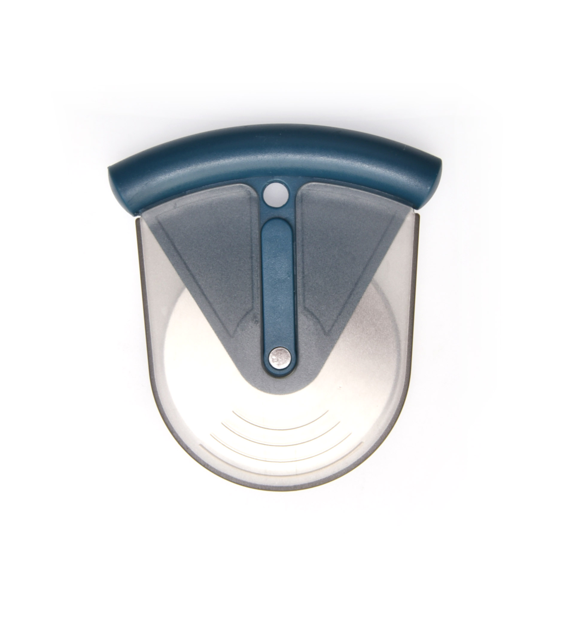 Pizza Cutter With Sheath Blue Color 11.5X10.4X1.7 Cm