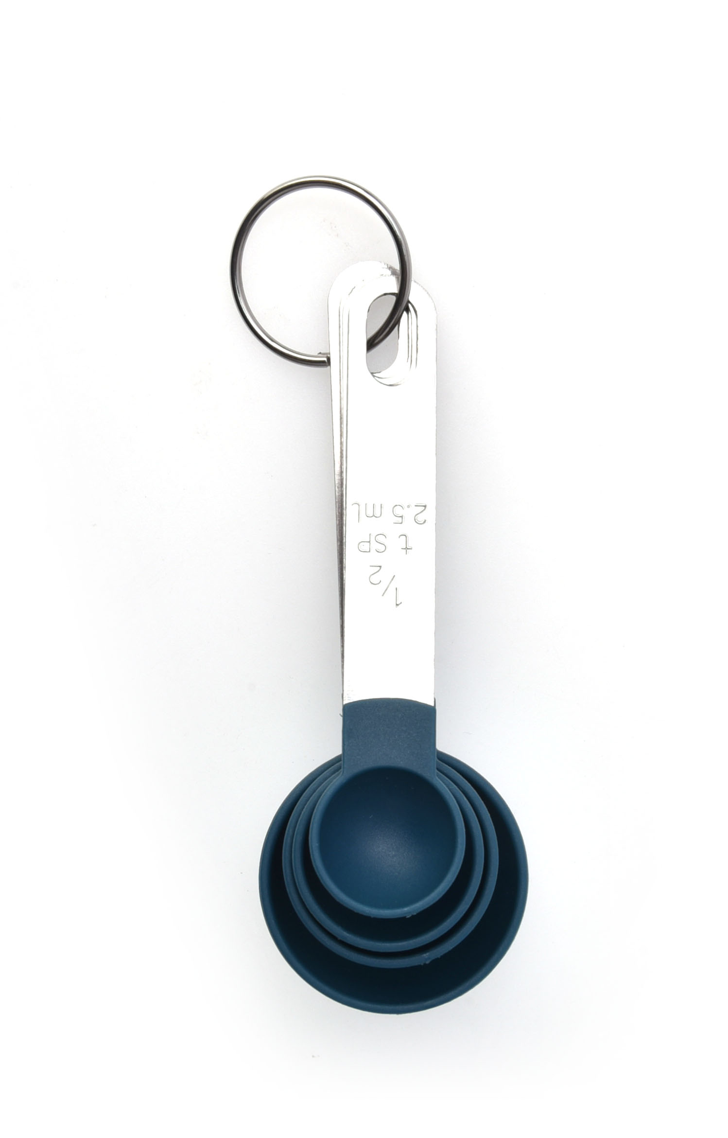 4pcs Measuring Spoon Set Blue Color 11.8X4.2X3 Cm